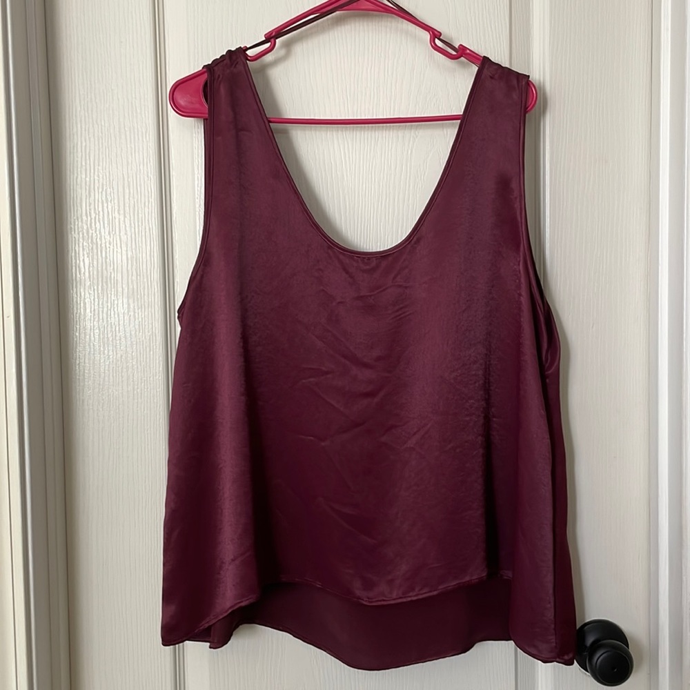 Zara Wine Tank Top